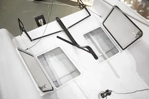 Sailboat Seascape 24 rear view