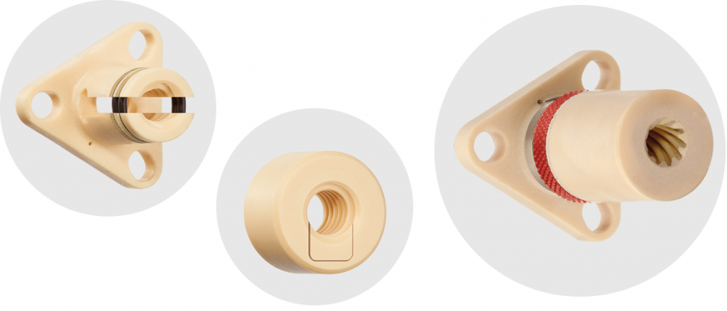 Axial play reduction