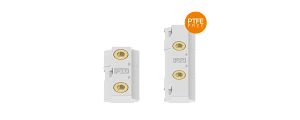 Pre-load prism slide with hole