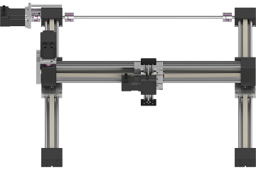XYZ Gantry | Workspace 500 x 500 x 100 mm