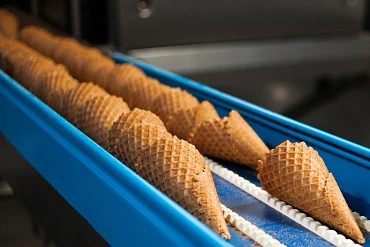 waffle cones