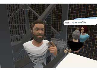 Drilling rig in the iguverse