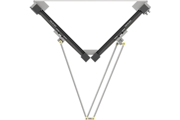 Two-axis delta robot | Workspace 700mm