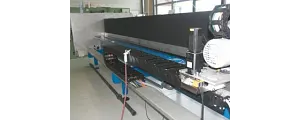Energy supply system with long travel