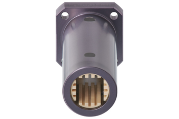 drylin® Q flange bearing, square flange, twin
