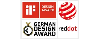 Design awards for igus products