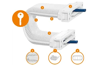 e-skin corrugated tube
