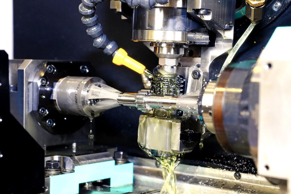 Lubricant and coolant are essential to the gear hobbing process
